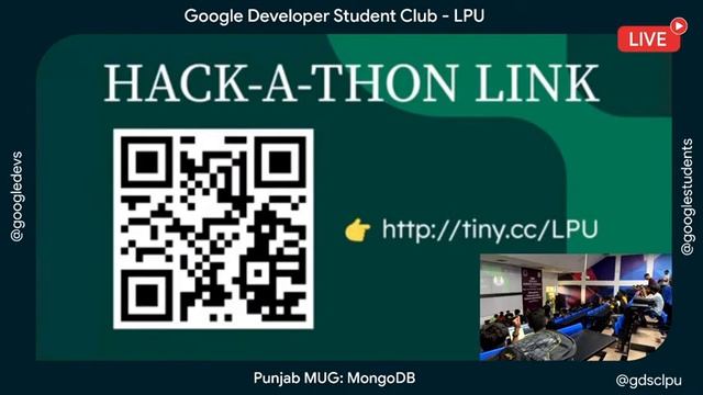 [GDSC LPU] MongoDB Punjab MUG | Google Developer Student Club - LPU | 2022 смотреть онлайн