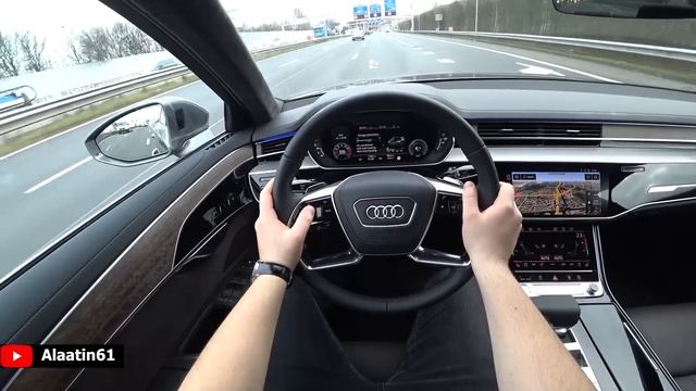 The New Audi A8 2024 Test Drive смотреть онлайн