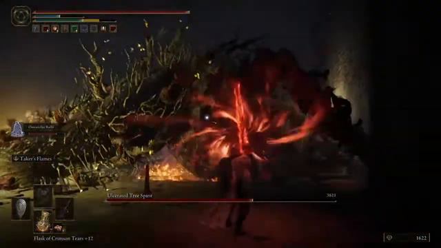 ELDEN RING™ Ulcerated Tree Spirit (Giant's Mountaintop Catacombs Vers.) Bossfight смотреть онлайн