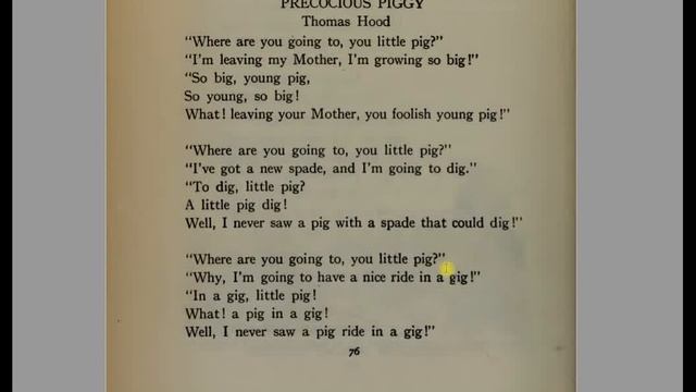 #61. Precocious Piggy - Продвинутый поросенок (веселое стихотворение на английском) смотреть онлайн