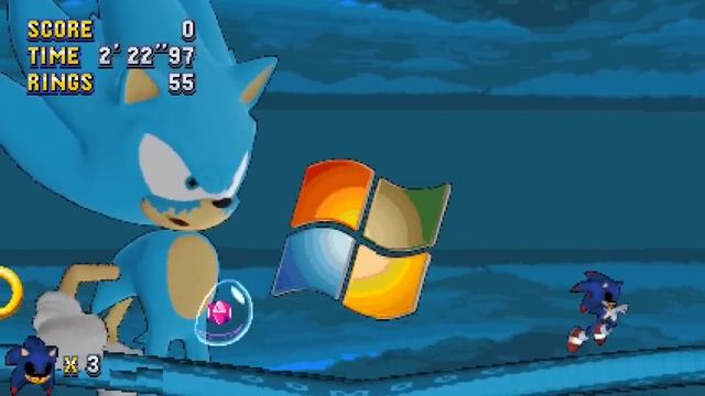 Sonic.EXE + Classic Sonic.EXE Mania Plus Mod + EXTRA Very Hard Mode