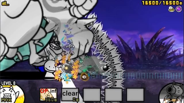 the battle cat infinity OP Boulder Cat смотреть онлайн