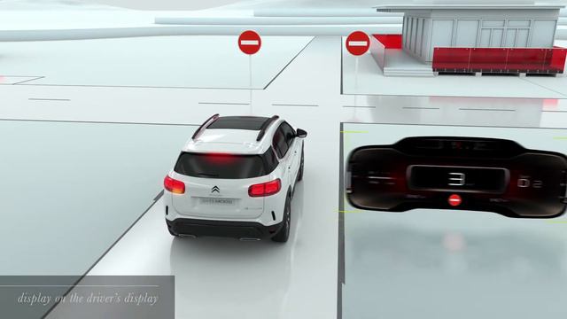 CITROEN C5 AIRCROSS - 2018 - TRAFIC SIGN RECOGNITION