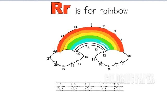 Connect The Dots | Puzzle Game Dot To Dot | Fun Activities For Kids | Rr Is For Rainbow смотреть онлайн