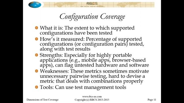 Dimensions of Test Coverage 080615 смотреть онлайн