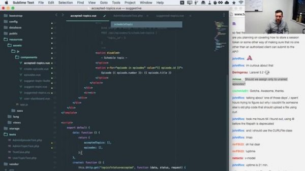 Learning Vue.js as I Build Suggestive - #2 (live stream)