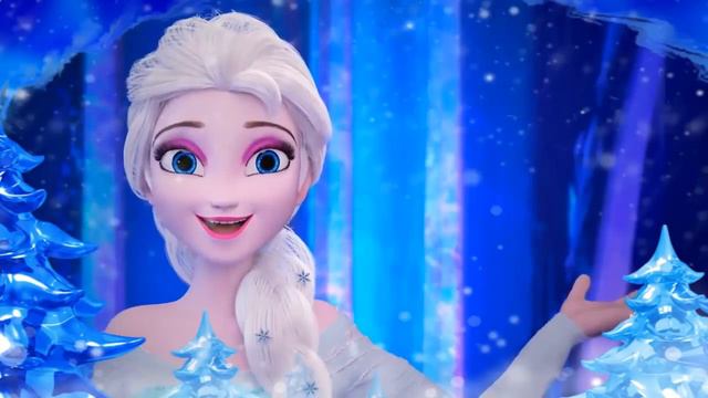 Эльза Холодное сердце Frozen для детей 1 год Английский смотреть онлайн