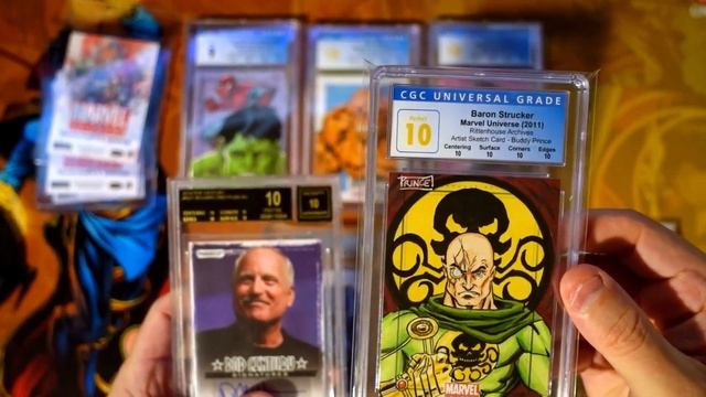 I've got some Marvel Sketch Cards to grade, but who do you use??? смотреть онлайн
