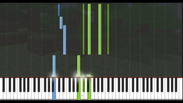 Dry Hands - Minecraft -REVISED- Piano Tutorial смотреть онлайн