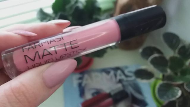Жидкая матовая помада Velvet от Farmasi 102,103,105 тон смотреть онлайн