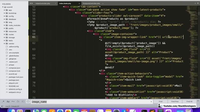 Laravel 9 Tutorial #59 | Create Multi Vendor Ecommerce | Show New Arrival Products at Home Page смотреть онлайн