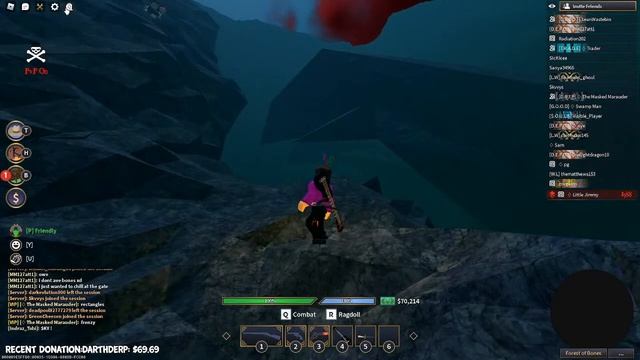 Playing electric guitar for FANS! | !join !donate !discord | The Wild West ROBLOX смотреть онлайн
