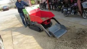 Mini dumper with self-loading  Www.qdsunkwan.com