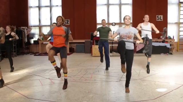 Mary Poppins - Step in Time Dance Rehearsal смотреть онлайн