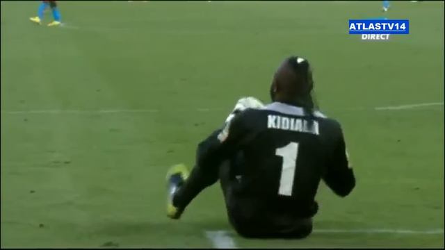 Kidiaba Goalkeeper CAN 2013 Funny Celebration - 20-01-2013 смотреть онлайн