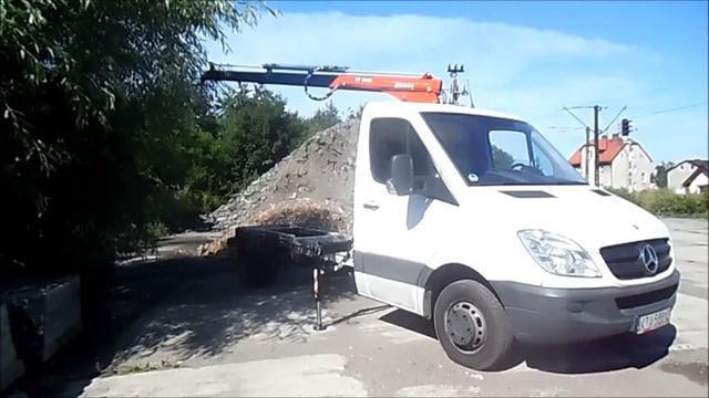 Кран HDS BEFARD BF 3402 для Mercedes Sprinter смотреть онлайн