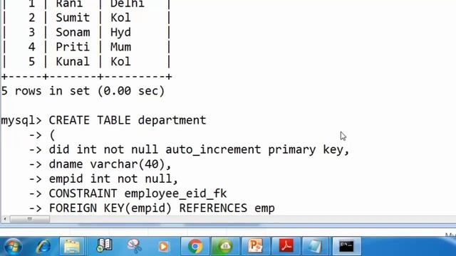 113. ON DELETE CASCADE in SQL (Hindi) смотреть онлайн