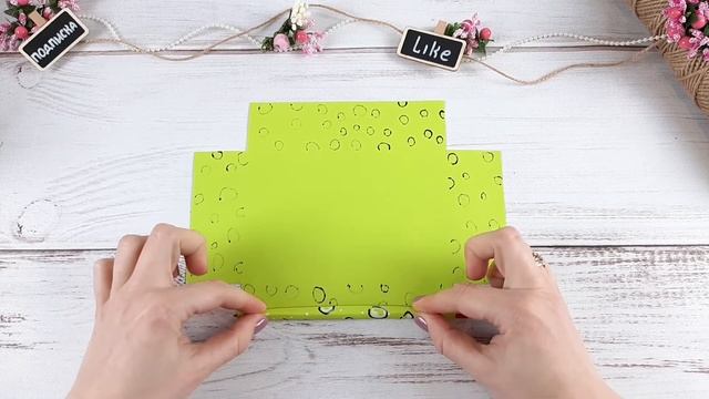 DIY -Как сделать ФОТОРАМКУ из бумаги БЕЗ КЛЕЯ легко и быстро!!! смотреть онлайн