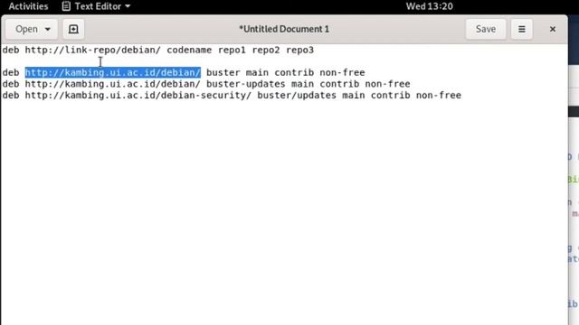 3 - Repository configuration Debian 10 (Buster) смотреть онлайн