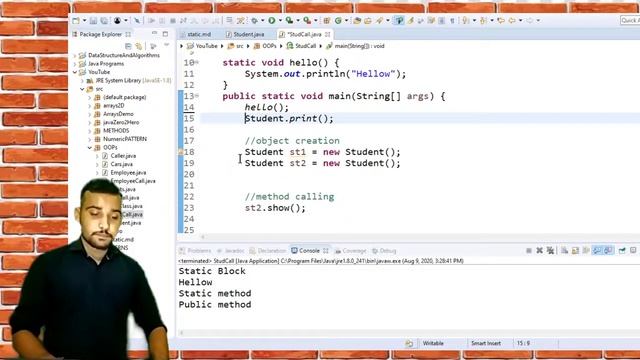 Static Block in Java | What is Static block in Java in Hindi | Coding Wallah смотреть онлайн