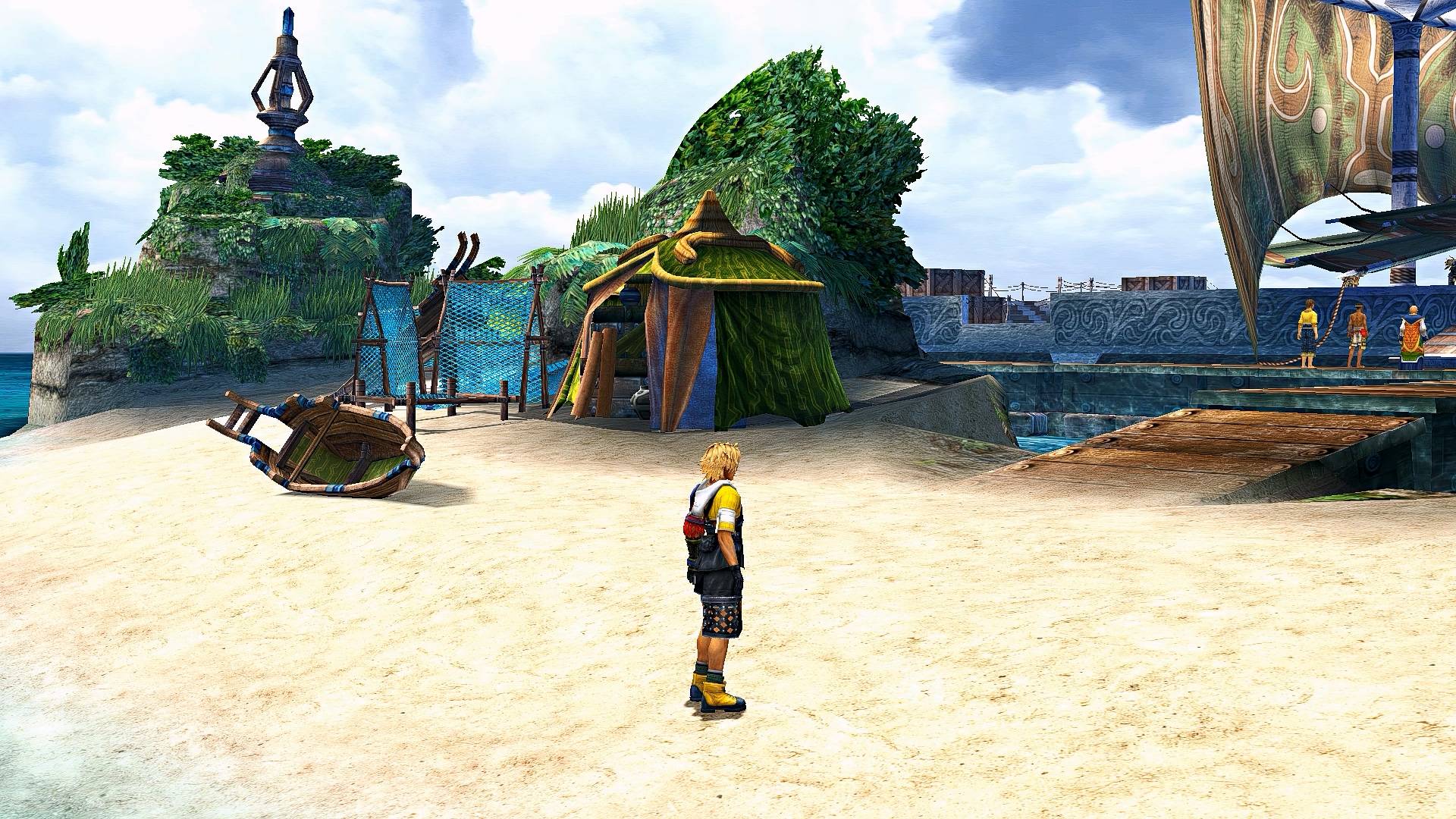 Final Fantasy X HD Remaster | Yuna's Theme, Besaid Island | Ambience & Music