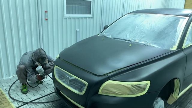 Освежили и вскрыли эластичным лаком Volvo. Стильное Защитное покрытие Dempinox. смотреть онлайн