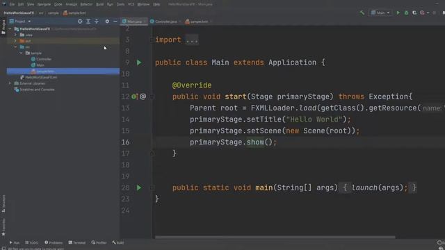 JavaFX and Scene Builder Beginner Course - IntelliJ #0: "Hello World!" смотреть онлайн
