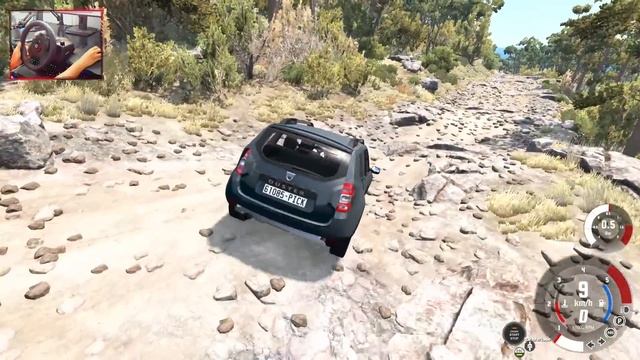 ¡PRUEBA DE NUEVA RENAULT DUSTER EN TODO TERRENO! | BeamNG.Drive смотреть онлайн