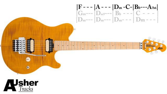 Smooth Laidback Funk in F and Dm | Guitar Backing Track смотреть онлайн