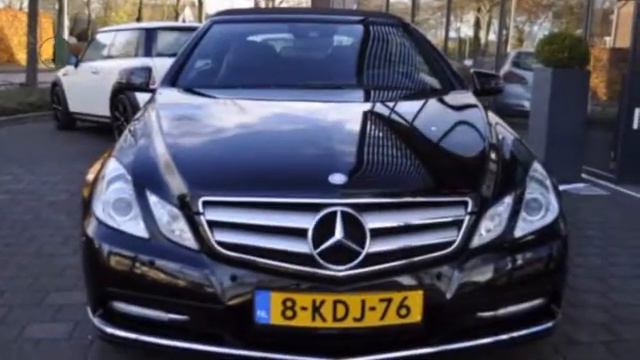 Mercedes-Benz E-Klasse Cabrio 200 CGI Avantgarde Automaat Navi/Leder/Ecc/Pdc/Airscarf смотреть онлайн