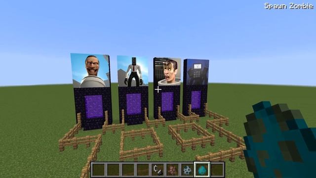 which skibidi toilet portal will a villager go to ? смотреть онлайн
