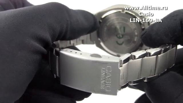 Мужские японские наручные часы Casio LIN-169-8A смотреть онлайн