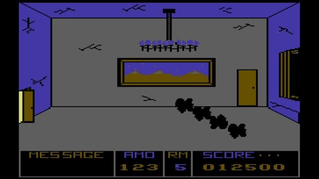 C64 Longplay: Haunted House (created With Garry Kitchen's Gamemaker)