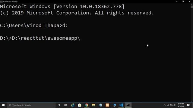 #5: ReactJS Hello World Program | React Folder Structure | JS Babel & Webpack in Hindi смотреть онлайн