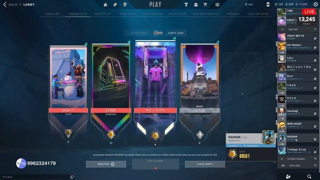 ? VALORANT LIVE Rank Push WIth Face Cam தமிழ் Gameplay | Road to 14K смотреть онлайн