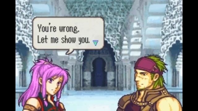 Fire Emblem: The Sacred Stones - Gerik & Marisa Support смотреть онлайн