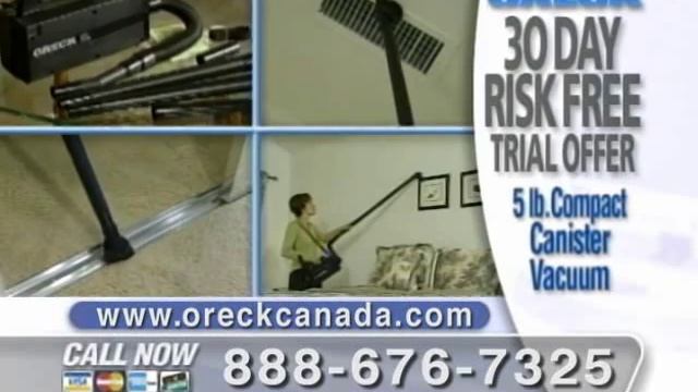 Oreck XL Vacuum Commercial