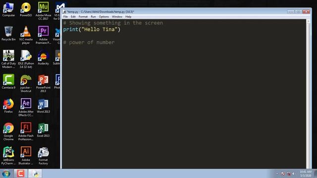 #09 Getting user input in python | Python for class 11 CBSE смотреть онлайн