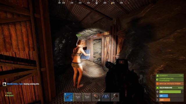 СТРОИМ ПЕЩЕРНЫЙ ЗАМОК. ДЕНЬ 2 ● RUST #96 смотреть онлайн