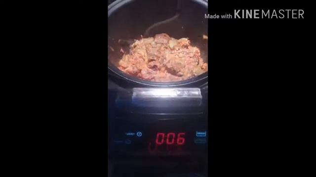 Капуста с грибами тушеная в мультиварке!! смотреть онлайн