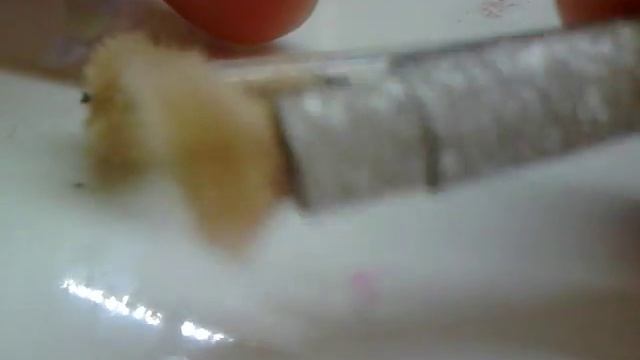 Делаем кисточку для макияжа ?(или рисования )в миниатюре!!!!! смотреть онлайн