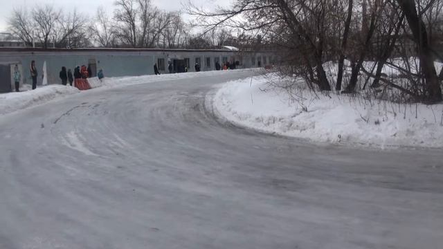 6 этап 10 заезд боец УСЦ Перово 01 02 2015 камера 2