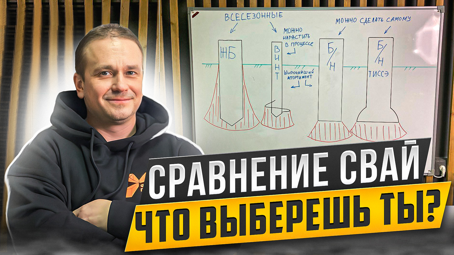 Сравнение разных типов свай - какие выбрать? смотреть онлайн