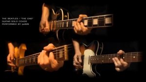 The Beatles - The End Guitar Solo Cover