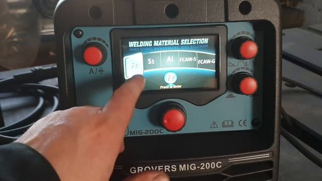 GROVERS MIG200C первые впечатления!