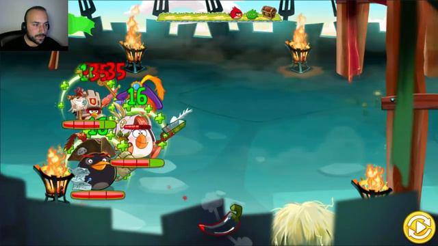 Çirkin Premsese Dayak - Angry Birds Epic # 6 смотреть онлайн
