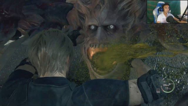 OSMUND SADDLER BOSS FIGHT! - Resident Evil 4 Remake Gameplay Part 36! [ENDING] смотреть онлайн
