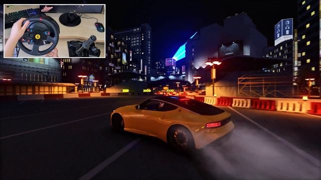 Nissan 400z Drift ! | Assetto Corsa | Thrustmaster T300 GTE Gameplay + 1080° Wheel Settings смотреть онлайн