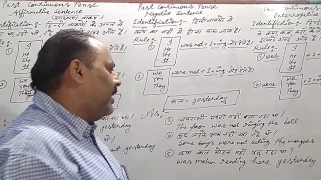 Past Continuous Tense смотреть онлайн