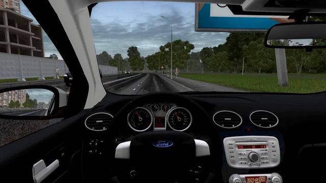 City Car Driving - Ford Focus 2.0 Hatchback 2008 | Custom SOUND | Logitech G27 смотреть онлайн